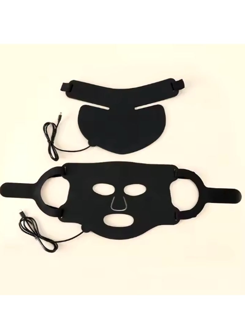 عام أداة تجميل منزلية لإزالة حب الشباب، ضوء أحمر وأزرق للوجه، مطياف مصباح 7 ألوان، أداة قناع، قناع، صف كبير من الأضواء LED، تجديد شباب الجلد بالفوتون - Image 4