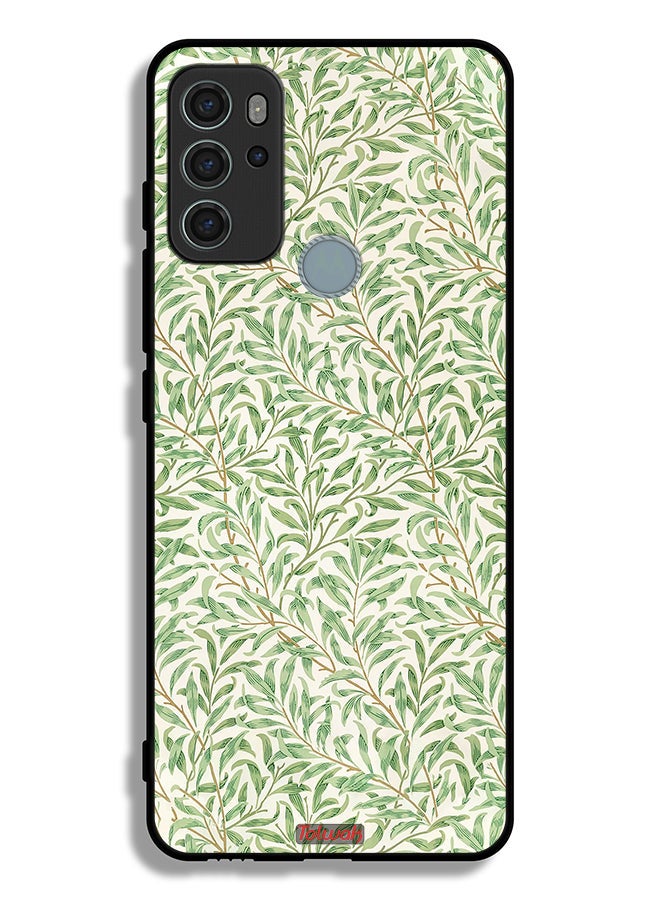 Tolwak Motorola Moto G60S Protective Case Cover Willow Bough Famous Pattern - Image 2