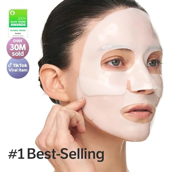 SUNGBOON EDITOR Deep Collagen Overnight Mask Hydrating Mask for Glass Skin, Wrinkle Care, Firming & Pore Refining 2,160,000PPB Collagen + 9 Peptides Stocking Stuffers for Women Korean Skincare, 4ea - Image 3