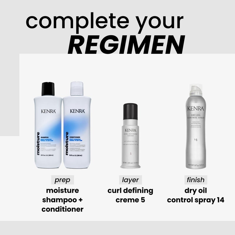 Kenra Professional Dry Oil Control Spray 14 | Medium Hold | Nourishing Spray | Frizz Control Hairspray | All Hair Types | 8 oz - Image 4