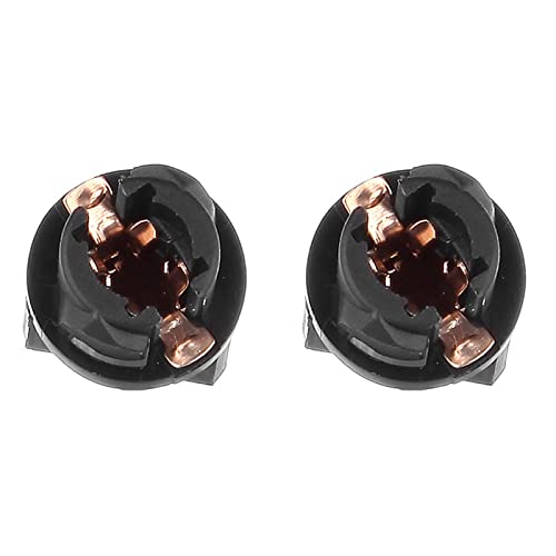 cciyu 8 Pack Twist Sockets 17 37 70 Instrument Panel Cluster Plug Lamp Dash Light Bulb (T5 Twist lock) - Image 2