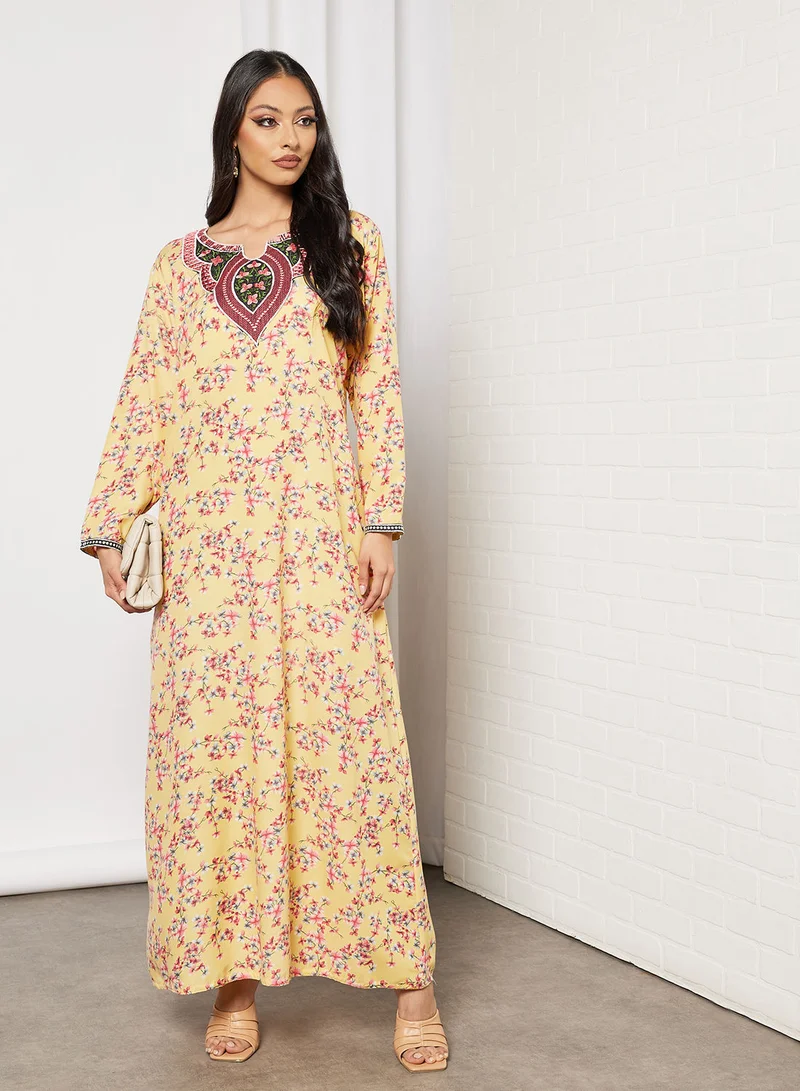 HANA & SARA Trendy Maxi Jalabiya