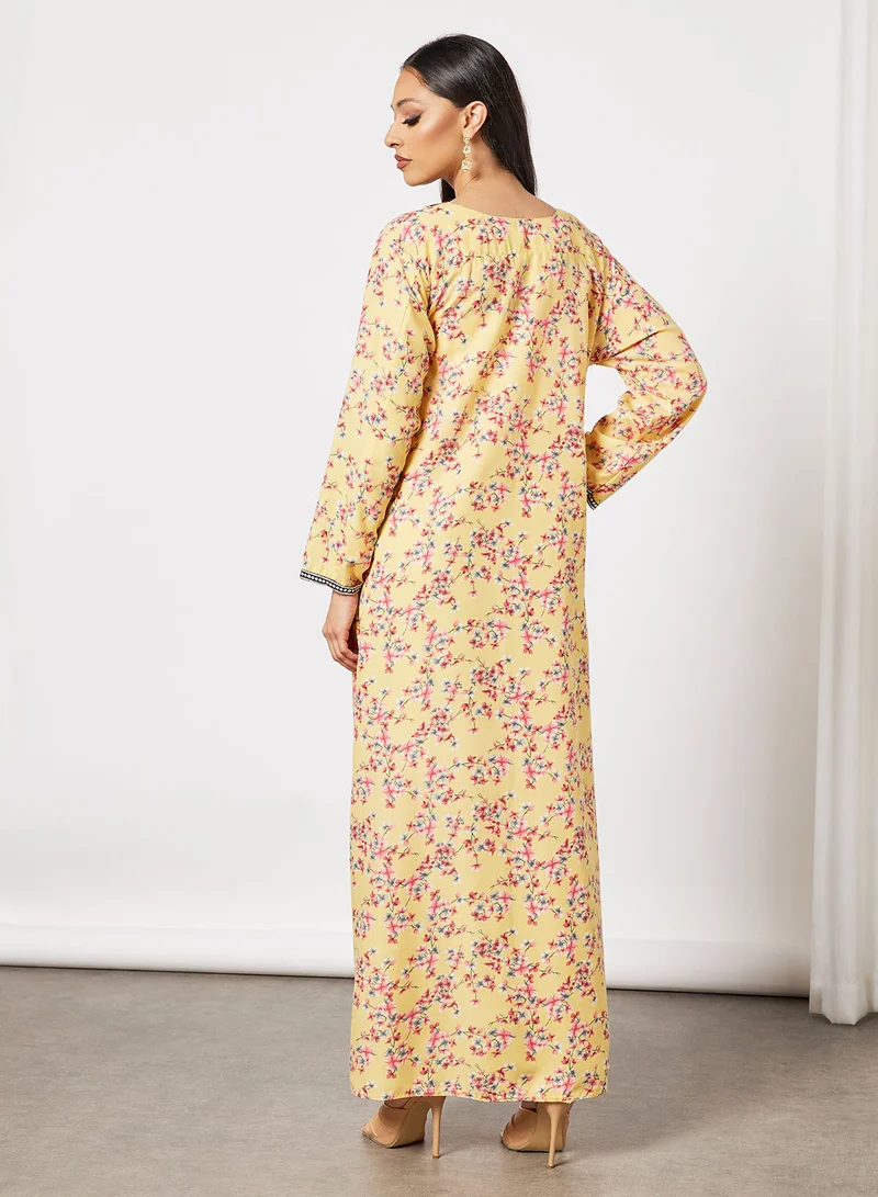 HANA & SARA Trendy Maxi Jalabiya
