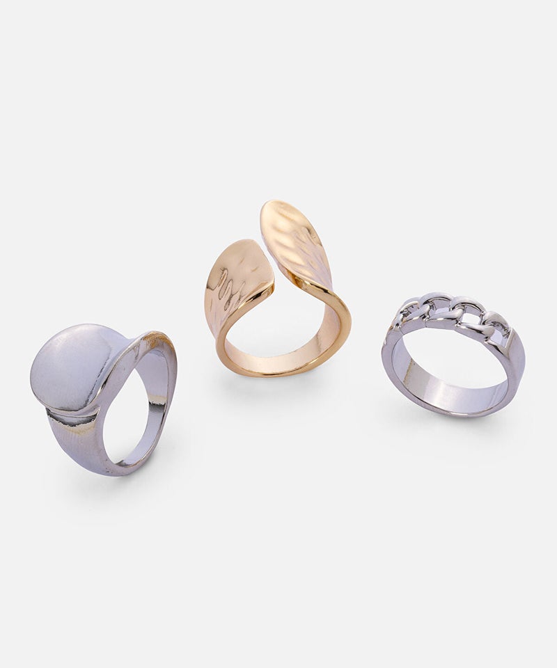 Ipekyol Pack of Three Combined Rings - Image 3