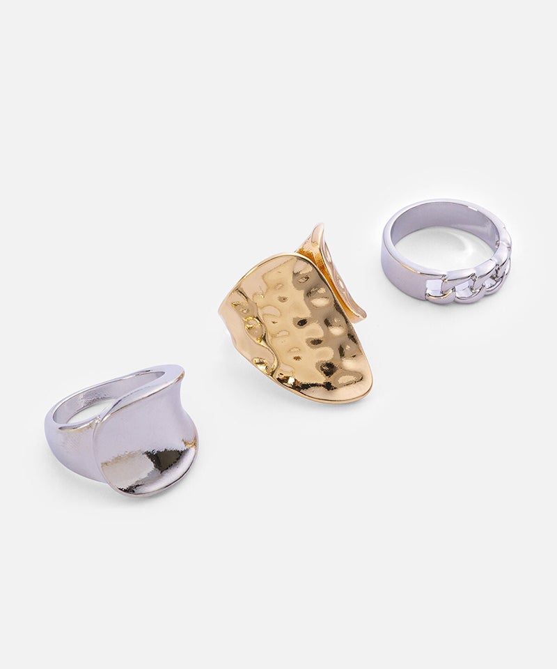 Ipekyol Pack of Three Combined Rings - Image 4