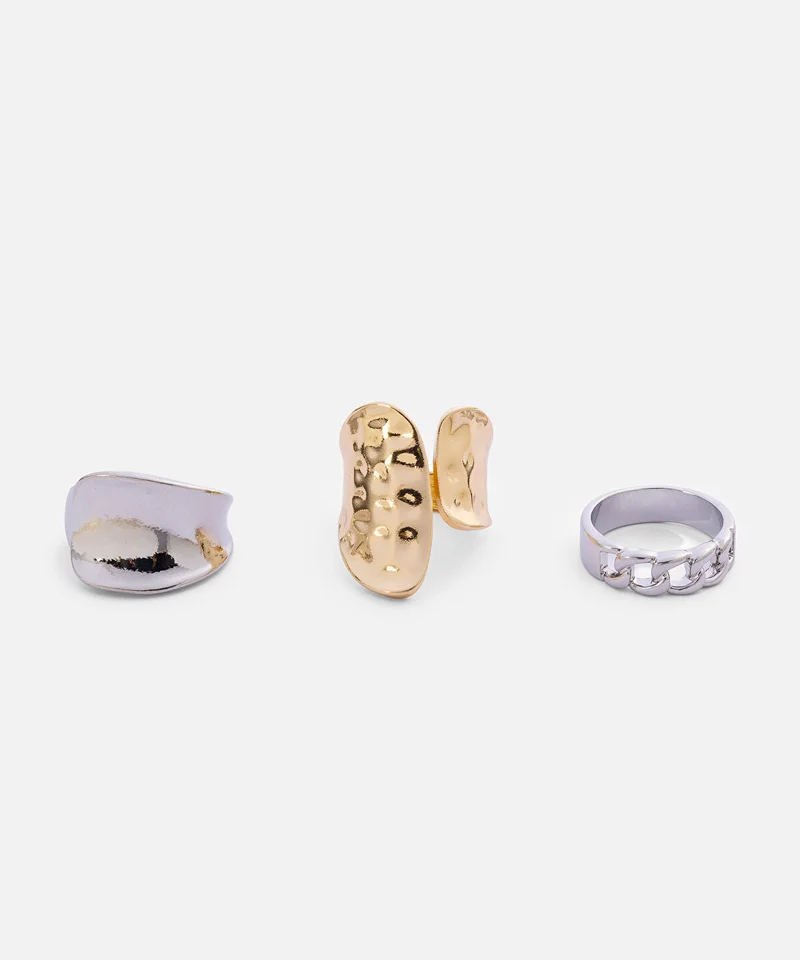 ابيكول Pack of Three Combined Rings
