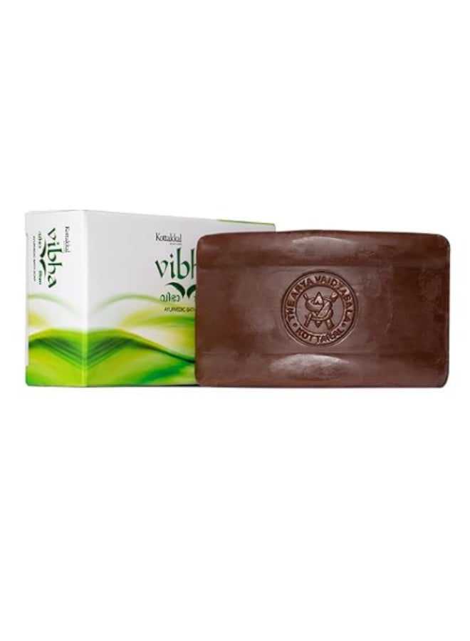 كوتاكال الأيورفيدا صابون Kottakkal Ayurveda Vibha العشبي 75 جم - توهج الأيورفيدا التقليدي والعناية بتنقية البشرة - Image 2