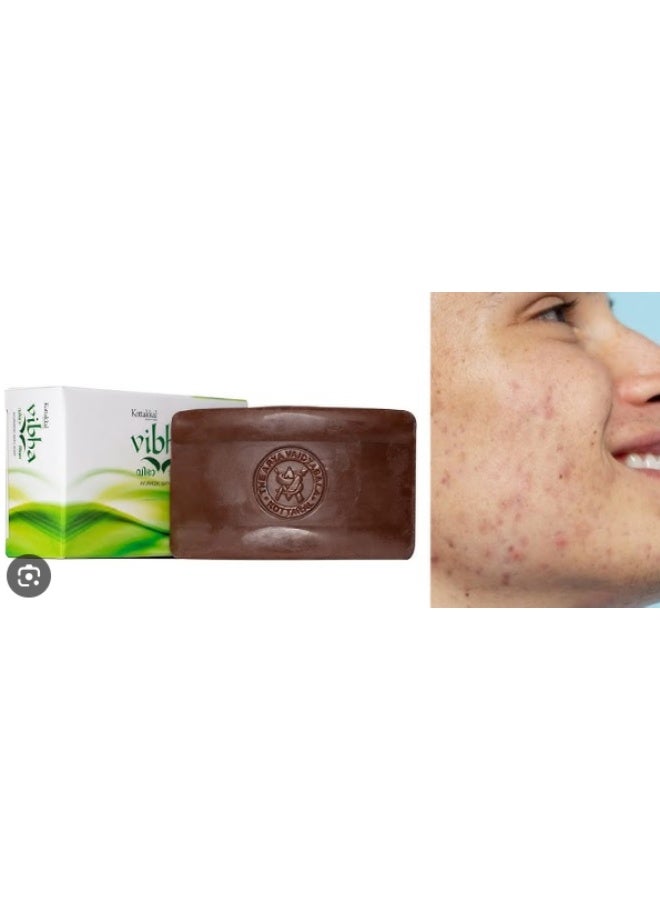 كوتاكال الأيورفيدا صابون Kottakkal Ayurveda Vibha العشبي 75 جم - توهج الأيورفيدا التقليدي والعناية بتنقية البشرة - Image 5