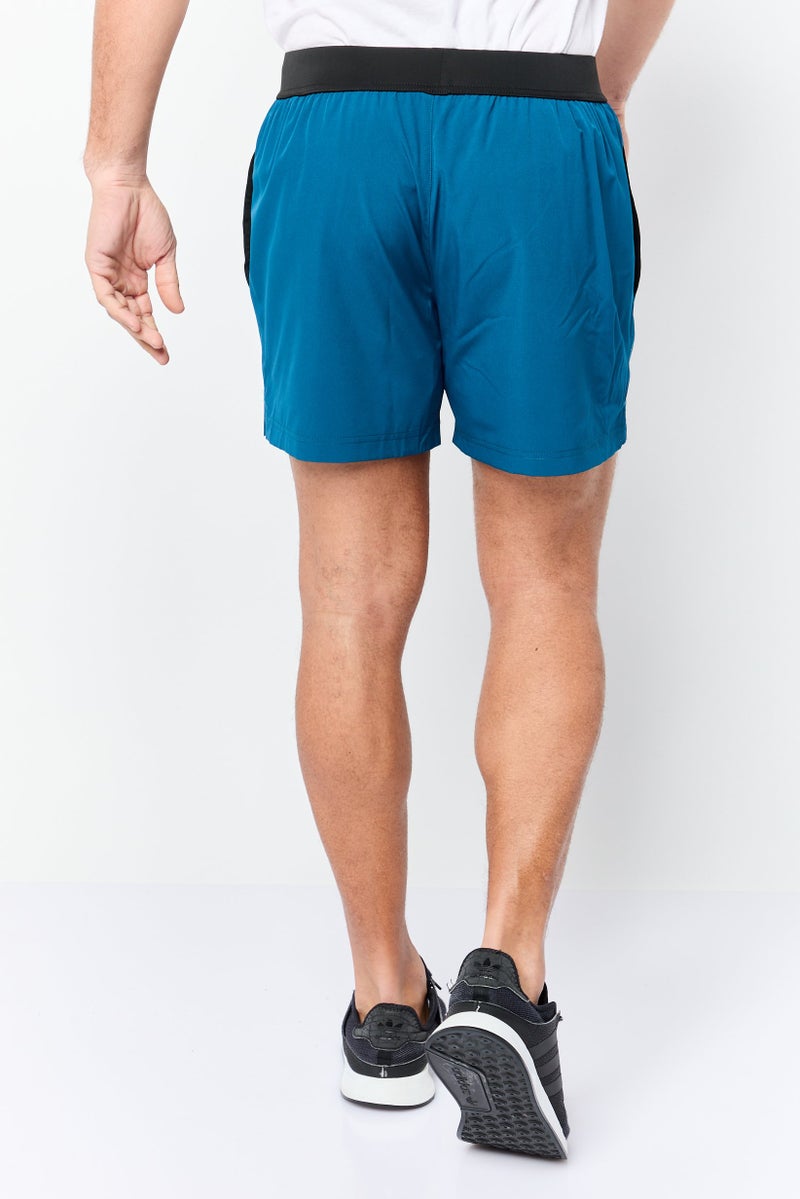 Mister Men Sportswear Fit 5 Inseam Training Shorts, Iron Blue - Image 2
