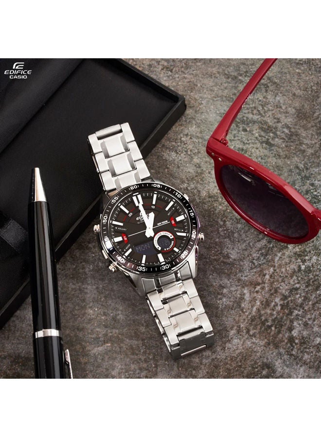 ايديفيس كاسيو Stainless Steel Chronograph Watch EFV-C100D-1AVDF - Image 2