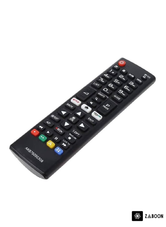 Zaboon LG Remote Control for LG LED LCD Plasma 3D Smart TVs AKB75095308