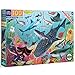 eeBoo 100 Piece Puzzle for Kids Love of Sharks Childrens Puzzle Ocean Themed Large Pieces for Small Hands to Develop Motor Skills - Image 2