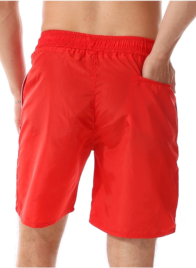 Caesar - MENS Printed Printed Swim Short - Image 1