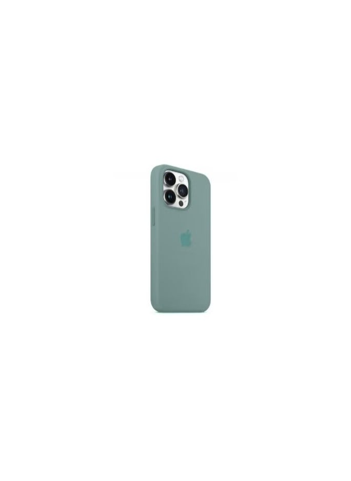 CATANES - Silicone Case Cover for Apple iPhone 13 Pro Green - Image 1