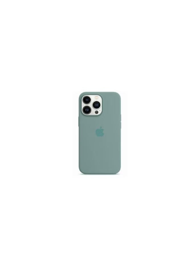 CATANES - Silicone Case Cover for Apple iPhone 13 Pro Green - Image 1