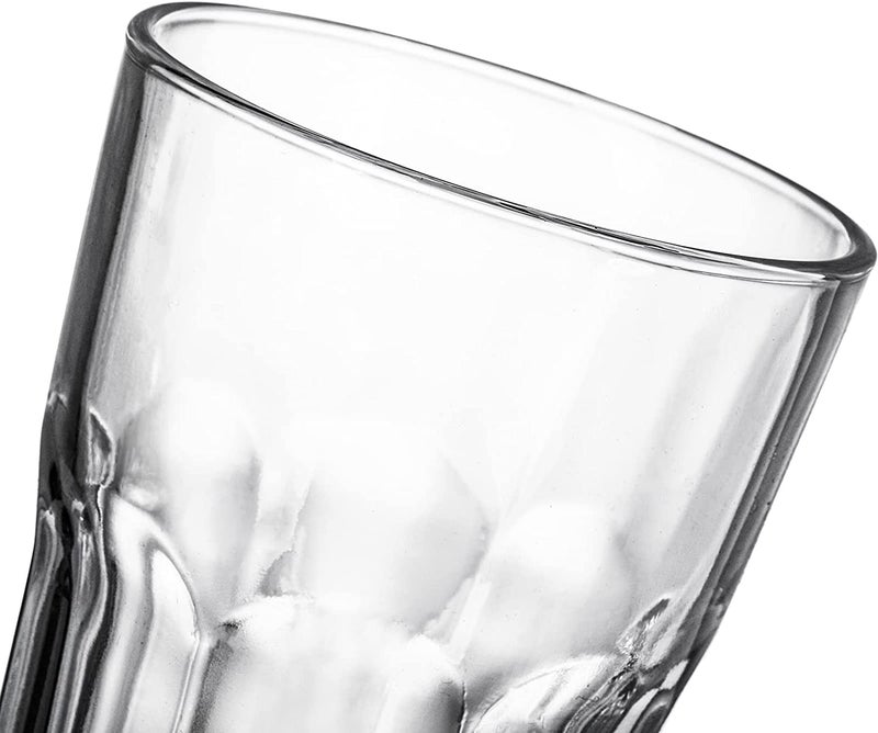 Mivana 400 ML European Water Glasses Highball Drinking Glasses for- Juice, Cold Drink, Mojito, Cocktail, Lead-Free, Perfect for Home, Restaurants and Parties Set of 2 (Casablanca Glass) - Image 4