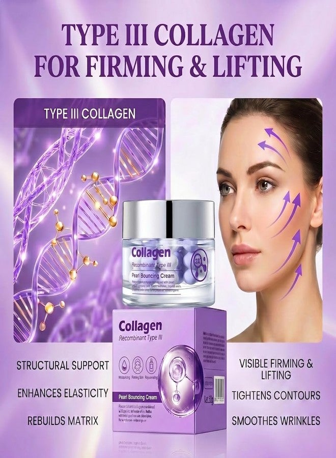 Grospe Collagen Face Moisturizer, Pearl Capsule Cream, 50g - Image 3