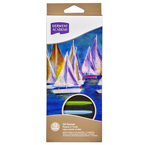 Derwent Academy Oil Pastels (Set of 12) - Image 1
