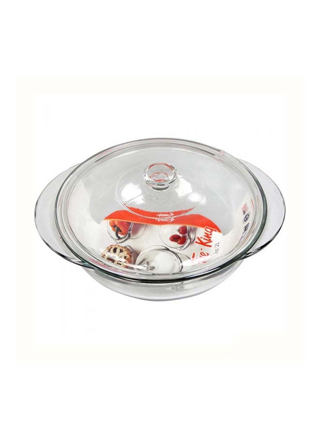 Anchor Hocking 2 Qt/Ltr.Casserole With Lid 67525Fk A/H  - Image 1