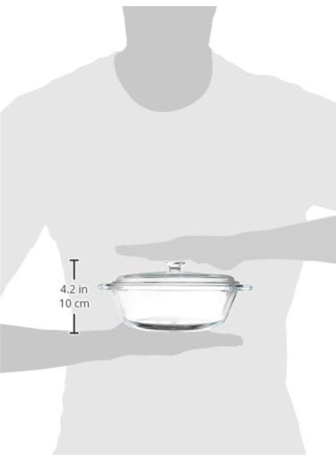 Anchor Hocking 2 Qt/Ltr.Casserole With Lid 67525Fk A/H  - Image 4