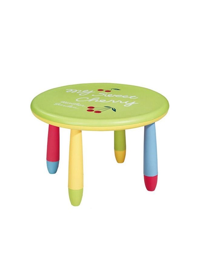 XIANGYU Kids Colorful Plastic Cartoon Small Round Table Of Children Furniture  - Image 1
