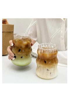 Generic Liying 1Pcs Cloud Design Bubble Glass Cup 500ML Shaped Cups, Beer Mug, Cute Tumbler Cup, Ideal for Iced tea & Coffee, Cocktail #2  - Image 5