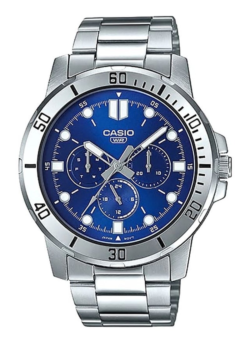 Casio Silver Stainless Steel Men's Watch MTP-VD300D-2EUDF
