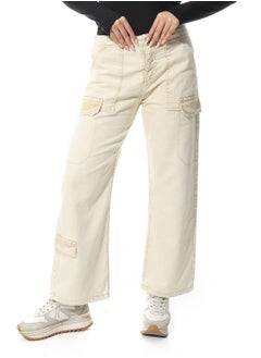 Coctail 19155-Cargo pants-beige  - Image 1