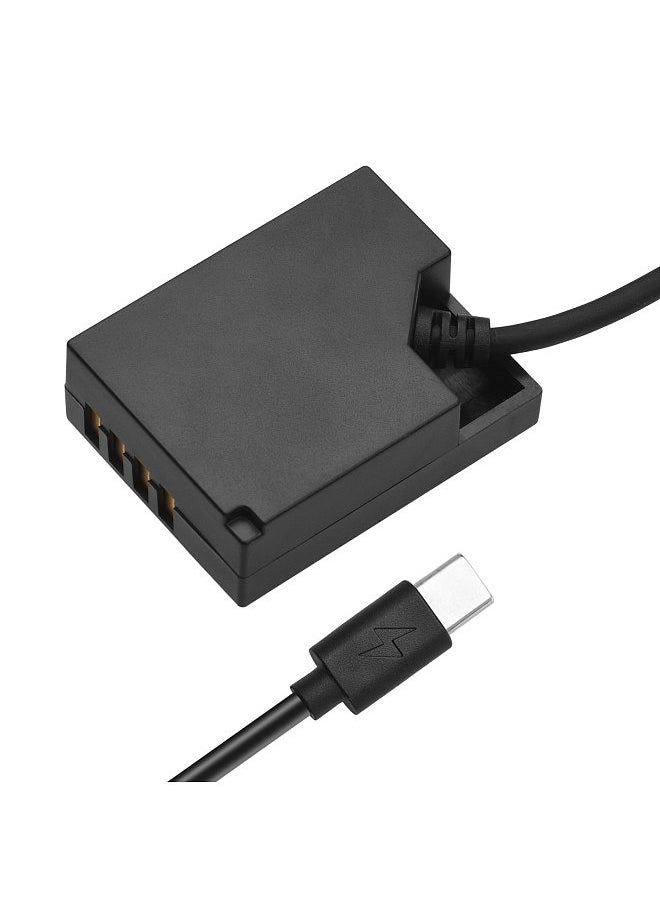 ANDOER - Andoer NP-W126 Dummy Battery USB-C Coupler Adapter Dummy Battery Coupler - Image 1