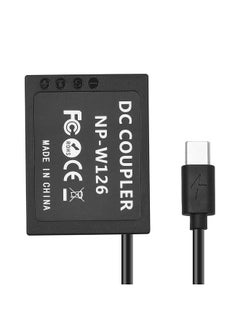 ANDOER Andoer NP-W126 Dummy Battery USB-C Coupler Adapter Dummy Battery Coupler  - Image 2