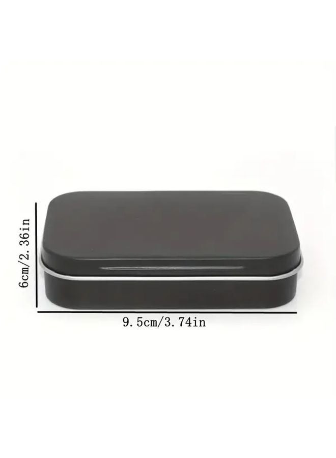 Golden 3Pcs Portable Metal Storage Box Set Rectangular Hinged Organizer For Jewelry Candy - Image 4