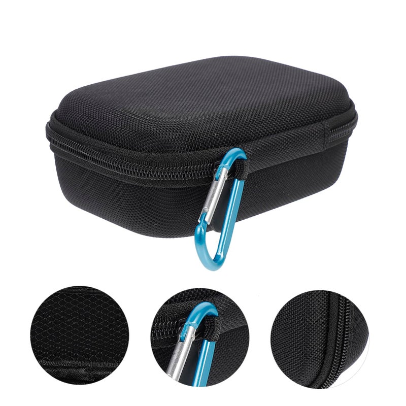 Shockproof Hard Case for Wireless Speaker with Carabiner Clip Portable Outdoor Travel Protection - Image 3