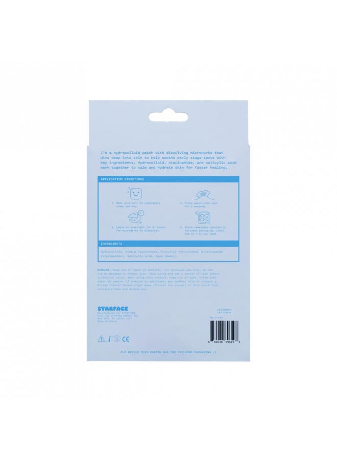 Starface World - Starface Micro-Cloud, Hydrocolloid Microdart Patches for Early Stage Spots, Pimple Patches with Salicylic Acid and Niacinamide (12 count) - Image 1