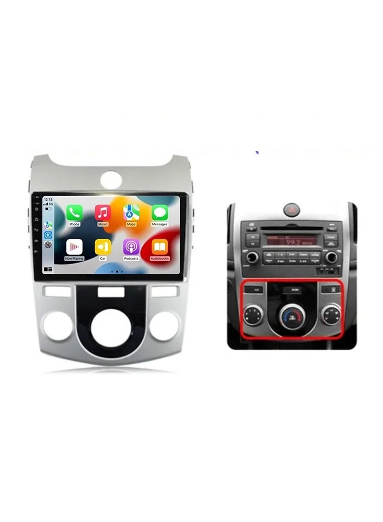 ام ان تي شاشة كيا سيراتو من 2009 إلى 2011 هي جزء من نظام المعلومات والترفيه في السيارة يعمل بنظام التشغيل Android ويدعم ميزات مثل Apple CarPlay وAndroid Auto، مما يتيح لك توصيل هاتفك الذكي بسهولة كما أنها توفر دقة عالية تصل إلى 1080 بكسل، مما يجعلها ممتازة لعرض المعلومات والخرائط بوضوح - Image 2