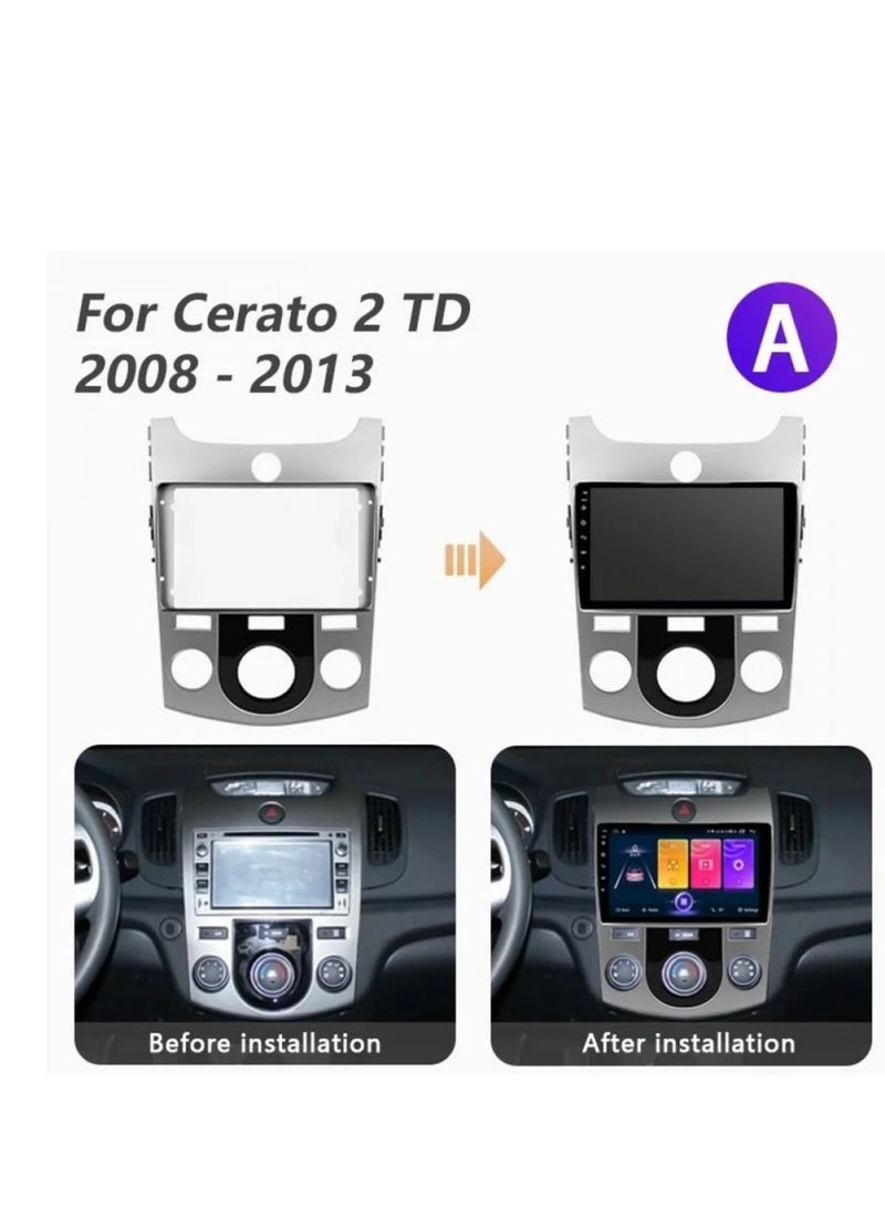 ام ان تي شاشة كيا سيراتو من 2009 إلى 2011 هي جزء من نظام المعلومات والترفيه في السيارة يعمل بنظام التشغيل Android ويدعم ميزات مثل Apple CarPlay وAndroid Auto، مما يتيح لك توصيل هاتفك الذكي بسهولة كما أنها توفر دقة عالية تصل إلى 1080 بكسل، مما يجعلها ممتازة لعرض المعلومات والخرائط بوضوح - Image 4