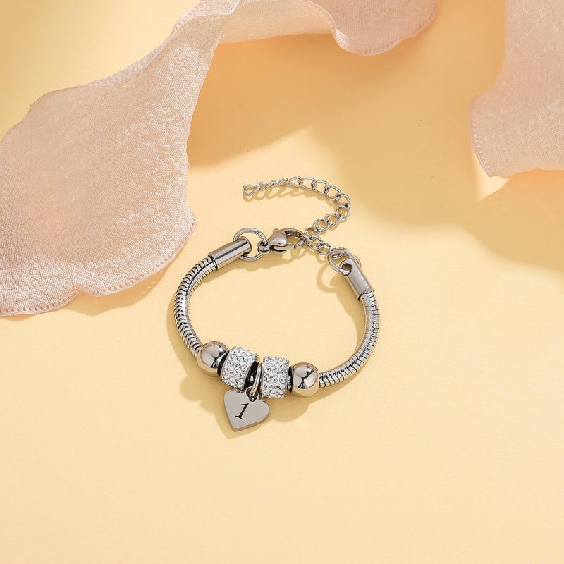 Yonhon My First 1st Birthday Bracelet, Happy 1st/1yr Year Old Birthday Bracelet for Daughter Granddaughter Niece - Image 4