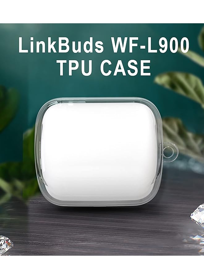 erorex Clear Case For Sony Linkbuds Ultra Thin Soft Cover Slim Fit Anti Fall Not Easy To Dirty Clear - Image 2