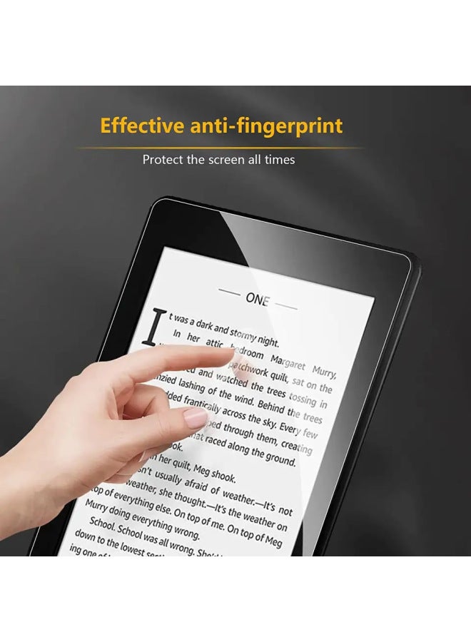For Kindle Paperwhite 12th Tempered Film Kindle Colorsoft E-book Protective Film-Color:HD Tempered Film (die)-Dimensions:Paperwhite1/2/3 6 Inch