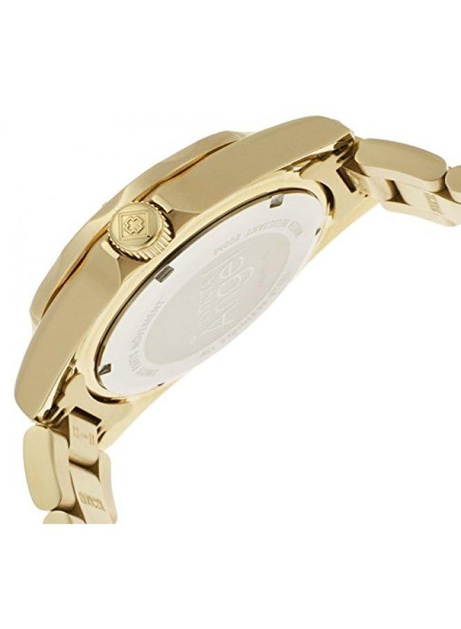 Invicta Women's Angel Analog Display Quartz Watch Stainless-Steel Strap, Gold/Silver, 18, (Model: 14396, 14397), Gold-Tone, Standard, Quartz Movement - Image 3