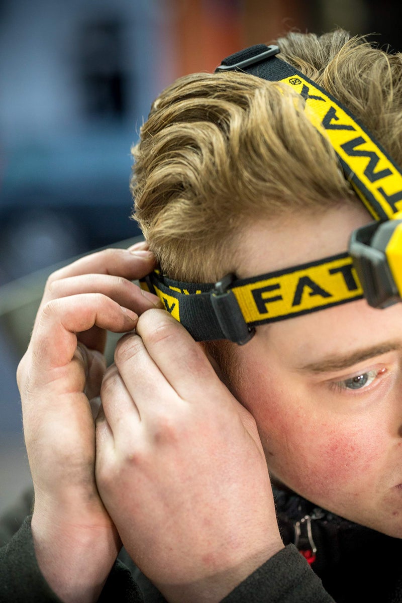 Stanley - FatMax Stanley FMHT81509-0 200LM FATMAX Motion Sensor LED Head Lamp with Beam Distance of 75m to 225m with 3XAAA Battery, 6 Months Warranty, Yellow & Black - Image 3