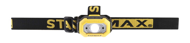 Stanley - FatMax Stanley FMHT81509-0 200LM FATMAX Motion Sensor LED Head Lamp with Beam Distance of 75m to 225m with 3XAAA Battery, 6 Months Warranty, Yellow & Black - Image 2