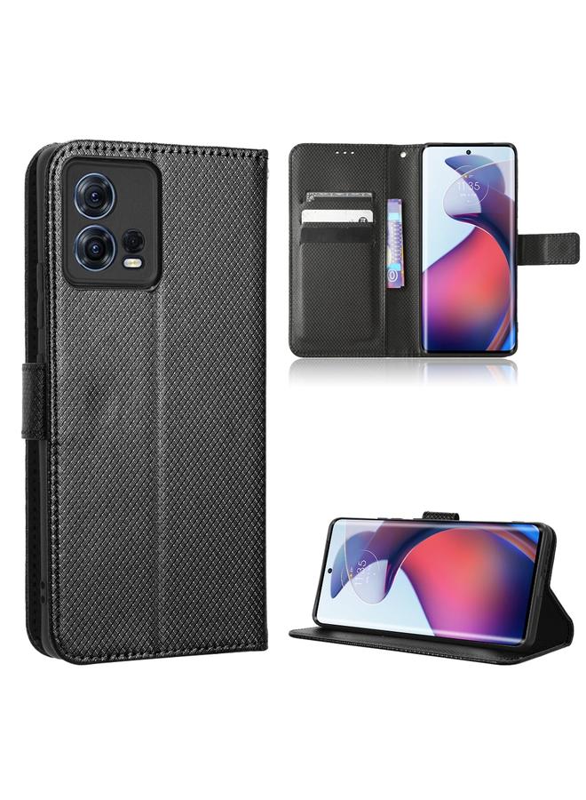 اس-توب جراب لهاتف Motorola Moto S30 Pro 5G جراب هاتف جلدي بنسيج ماسي - Image 1