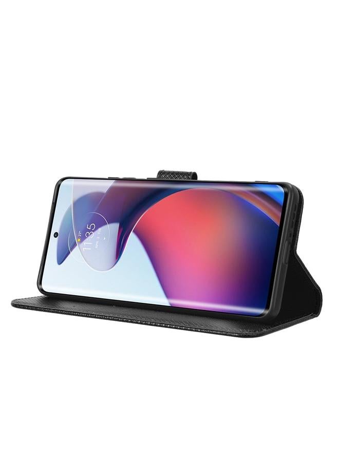 اس-توب جراب لهاتف Motorola Moto S30 Pro 5G جراب هاتف جلدي بنسيج ماسي - Image 4