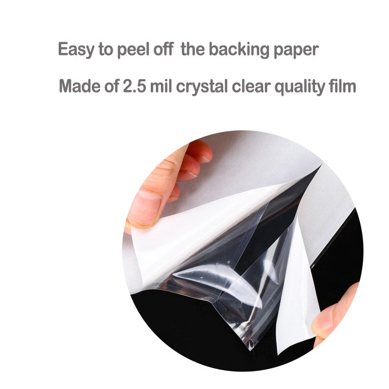 BEUYI 2.5 Mil Premium Clear 9.5'' x 12'' Packing List Envelopes, Adhesive Shipping Label/Documents Pouches/Sleeves for Full Page Letter-size (8.5''x11'') Papers (50 Pack) - Image 3