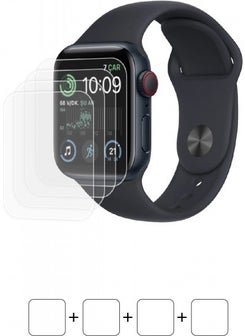 Wrapsol Apple Watch 40MM Se 2 (2022) Cellular Smartwatch Screen Protector Shock Absorbing Polyurethane Film  - Image 1
