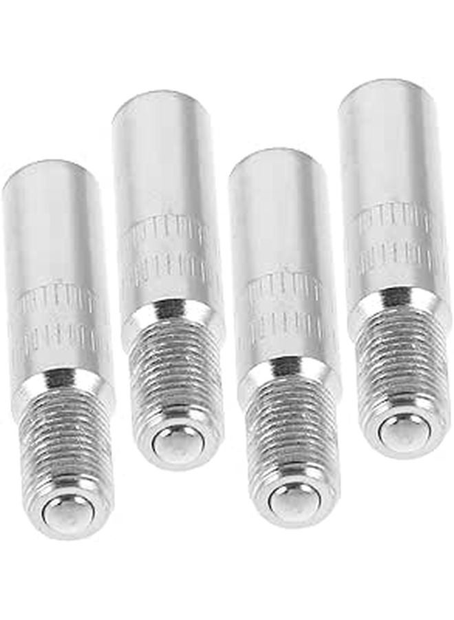 4Pcs Metal Tire Valve Extension Caps For Car Truck Motorcycle Easy Inflation Maintenance - Image 1