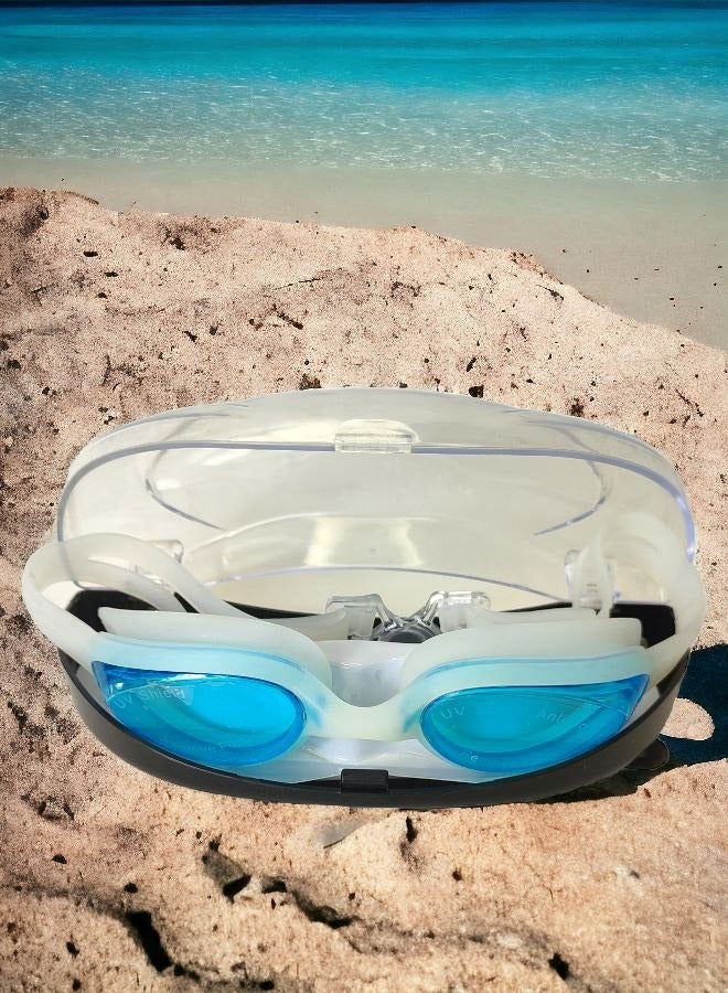 Generic Premium Anti-Fog, Anti-Leak, UV Protection Swim Goggles for Women, Men, Adults, Youth, Kids, Wide-angle Swim Goggles with Adjustable Strap - Image 4