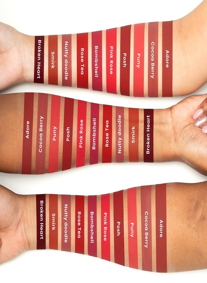 PAC Timeless Matte Nutty Doodle | 12H Longlasting | Ultra Pigmented One Swipe Payoff | Smudgeproof - Image 4