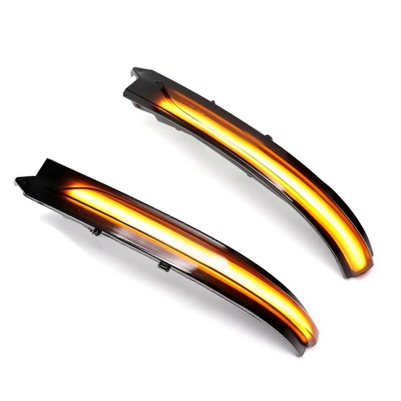 Rearview Turn Signal Lamp: 2pcs Blackened Plastic LED - Dynamic Scrolling Enhanced Visibility Plug And Play Installation for Kia K5 Optima Mk4 2016-2019 Vehicle Lighting - Image 5