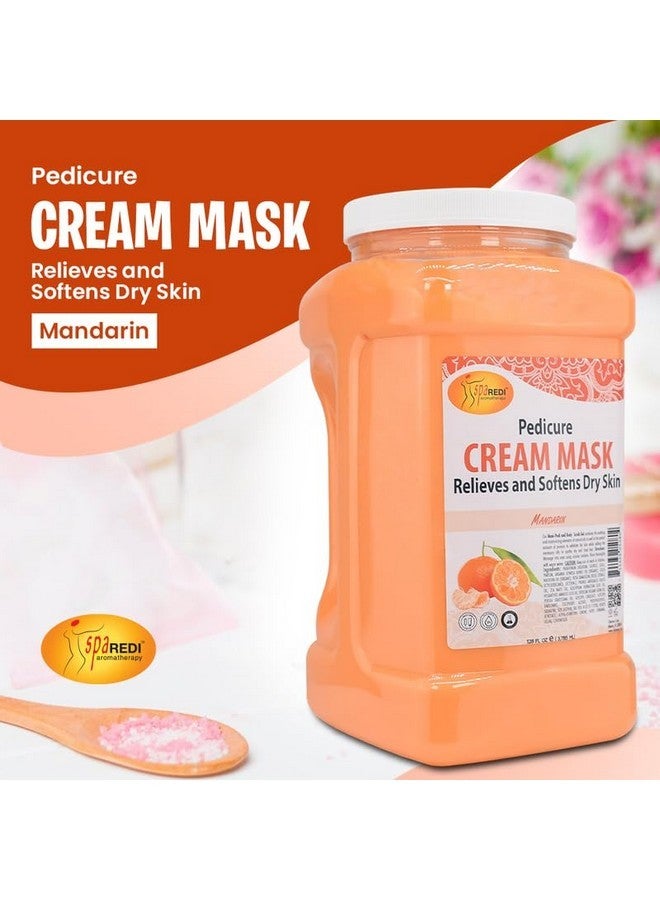 سبا ريدي - قناع كريم للجسم والقدم، باليوسفي، 128 أونصة - تدليك باديكير للأقدام والجسم المتعبين، مرطب، بشرة منتعشة - غني بحمض الهيالورونيك والأحماض الأمينية والبانثينول ومستخلص السمفيتون - Image 2